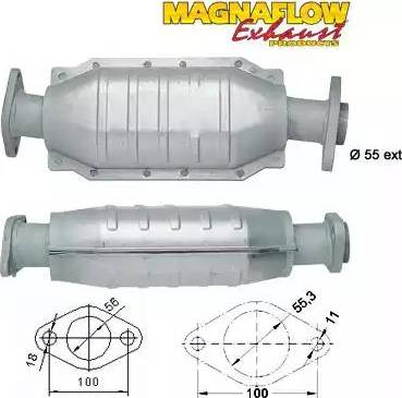 Magnaflow 82524 - Катализатор vvparts.bg
