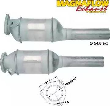 Magnaflow 87014 - Катализатор vvparts.bg