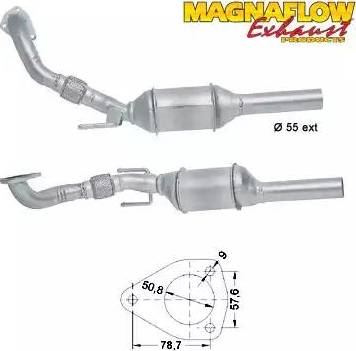 Magnaflow 87036D - Катализатор vvparts.bg