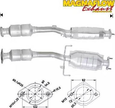 Magnaflow 74803 - Катализатор vvparts.bg