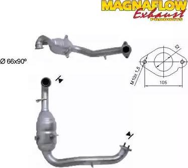 Magnaflow 74815D - Катализатор vvparts.bg