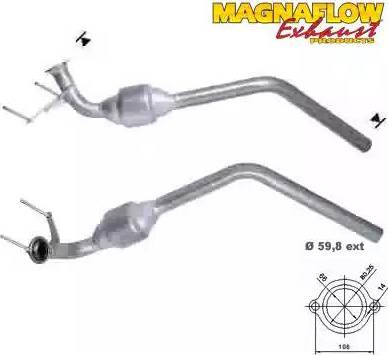 Magnaflow 75001D - Катализатор vvparts.bg