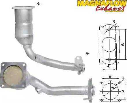 Magnaflow 76001 - Катализатор vvparts.bg