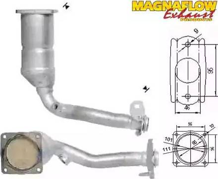 Magnaflow 76013 - Катализатор vvparts.bg