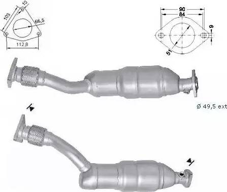 Magnaflow 76363 - Катализатор vvparts.bg