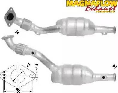 Magnaflow 76302 - Катализатор vvparts.bg