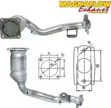 Magnaflow 70915 - Катализатор vvparts.bg