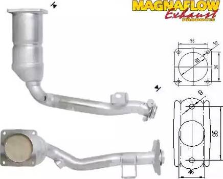 Magnaflow 70911 - Катализатор vvparts.bg