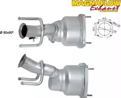 Magnaflow 70918D - Катализатор vvparts.bg