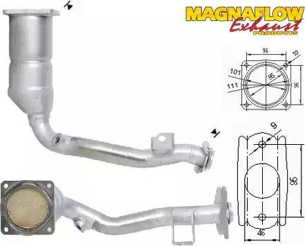 Magnaflow 70912 - Катализатор vvparts.bg