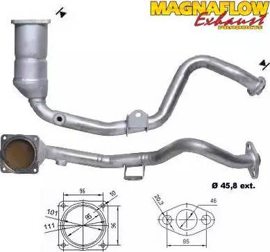 Magnaflow 70921 - Катализатор vvparts.bg