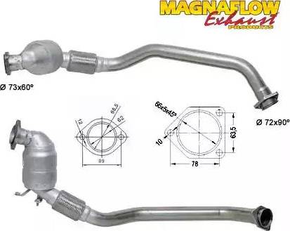 Magnaflow 70602D - Катализатор vvparts.bg