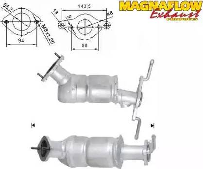 Magnaflow 70003 - Катализатор vvparts.bg