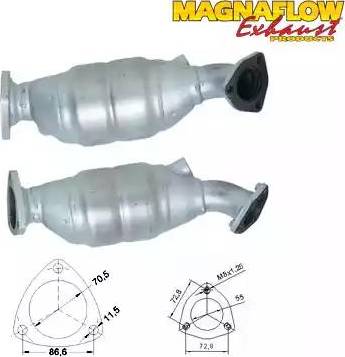 Magnaflow 70204 - Катализатор vvparts.bg