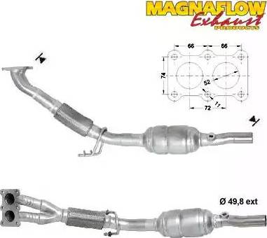 Magnaflow 78817 - Катализатор vvparts.bg