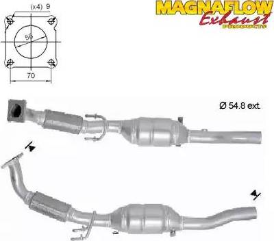 Magnaflow 78827 - Катализатор vvparts.bg