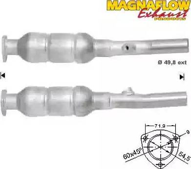 Magnaflow 77004 - Катализатор vvparts.bg