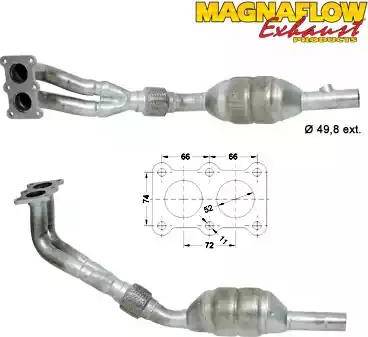 Magnaflow 77013 - Катализатор vvparts.bg