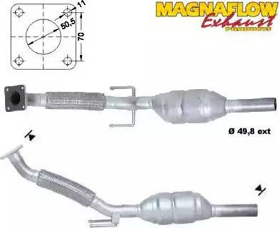 Magnaflow 77201D - Катализатор vvparts.bg