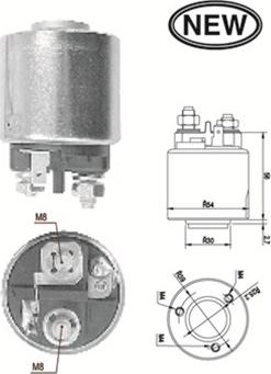 Magneti Marelli 940113050540 - Магнитен превключвател, стартер vvparts.bg