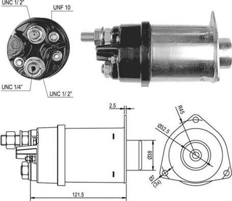 Magneti Marelli 940113050518 - Магнитен превключвател, стартер vvparts.bg