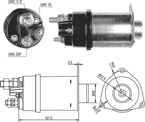 Magneti Marelli 940113050026 - Магнитен превключвател, стартер vvparts.bg