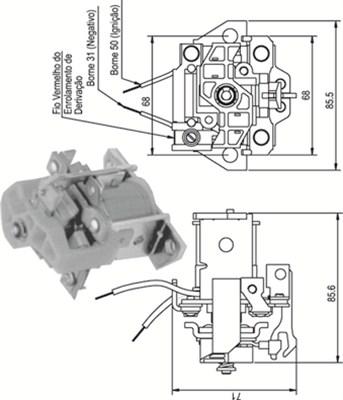 Magneti Marelli 940113050338 - Магнитен превключвател, стартер vvparts.bg