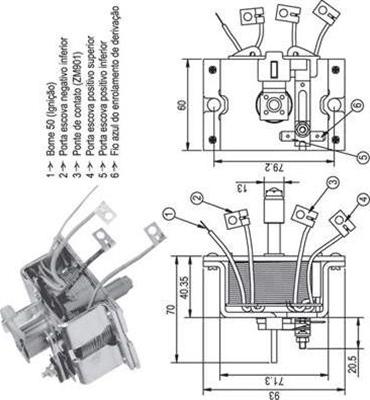 Magneti Marelli 940113050337 - Магнитен превключвател, стартер vvparts.bg