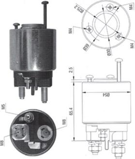 Magneti Marelli 940113050373 - Магнитен превключвател, стартер vvparts.bg