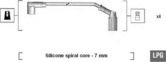 Magneti Marelli 941095700609 - Комплект запалителеи кабели vvparts.bg