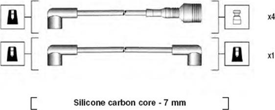 Magneti Marelli 941044120502 - Комплект запалителеи кабели vvparts.bg