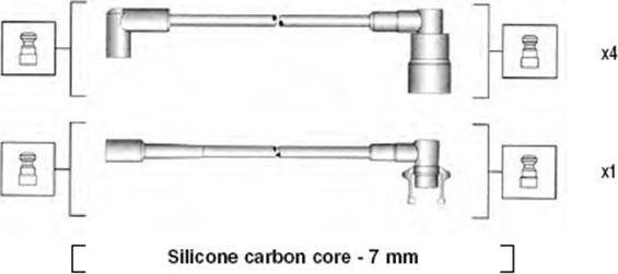 Magneti Marelli 941145410738 - Комплект запалителеи кабели vvparts.bg