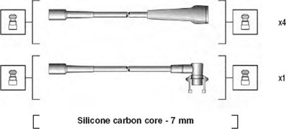 Magneti Marelli 941145190716 - Комплект запалителеи кабели vvparts.bg