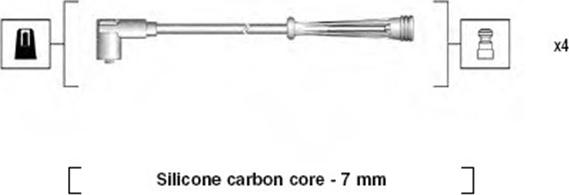 Magneti Marelli 941145350732 - Комплект запалителеи кабели vvparts.bg