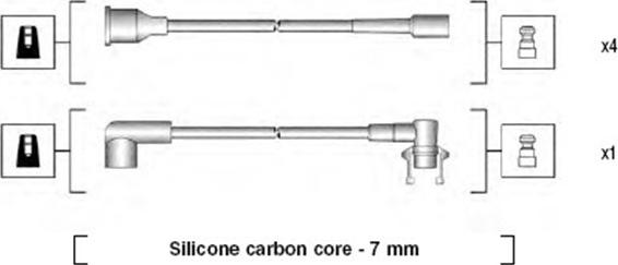 Magneti Marelli 941145230720 - Комплект запалителеи кабели vvparts.bg