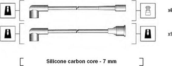 Magneti Marelli 941154010742 - Комплект запалителеи кабели vvparts.bg