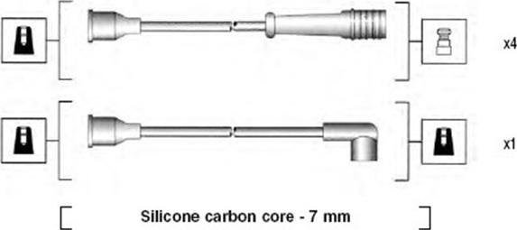 Magneti Marelli 941135240708 - Комплект запалителеи кабели vvparts.bg