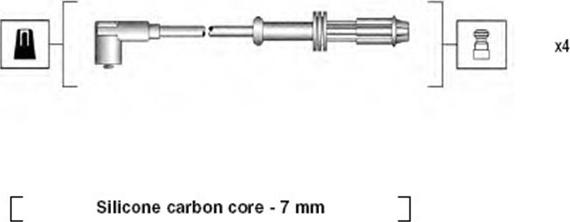 Magneti Marelli 941135200707 - Комплект запалителеи кабели vvparts.bg