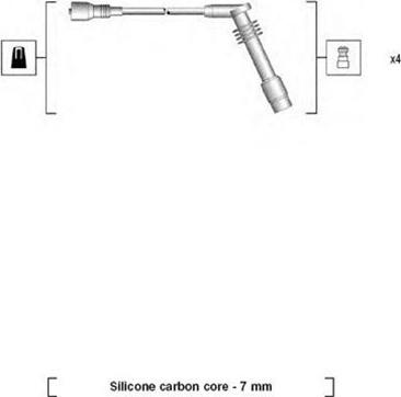 Magneti Marelli 941125400690 - Комплект запалителеи кабели vvparts.bg
