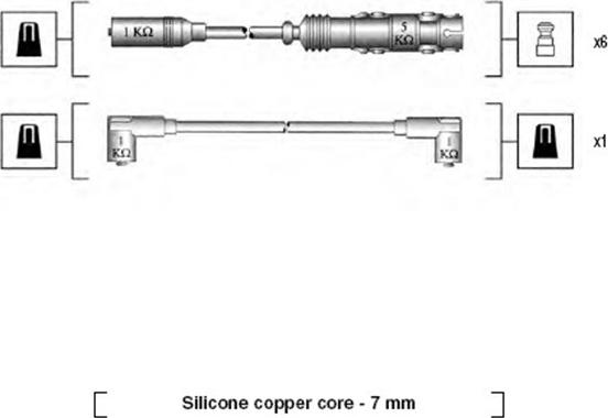 Magneti Marelli 941175180759 - Комплект запалителеи кабели vvparts.bg