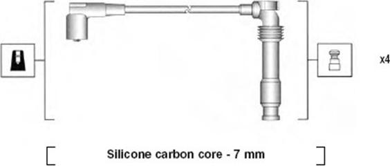 Magneti Marelli 941365050928 - Комплект запалителеи кабели vvparts.bg