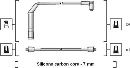 Magneti Marelli 941318111058 - Комплект запалителеи кабели vvparts.bg