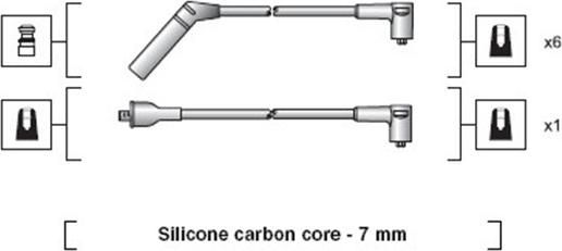 Magneti Marelli 941318111062 - Комплект запалителеи кабели vvparts.bg