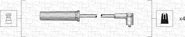 Magneti Marelli 941318111196 - Комплект запалителеи кабели vvparts.bg