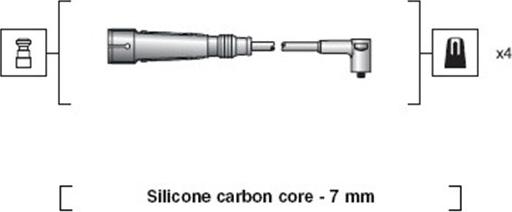 Magneti Marelli 941318111123 - Комплект запалителеи кабели vvparts.bg