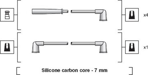 Magneti Marelli 941318111179 - Комплект запалителеи кабели vvparts.bg