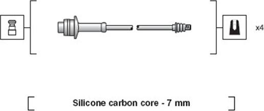 Magneti Marelli 941318111174 - Комплект запалителеи кабели vvparts.bg
