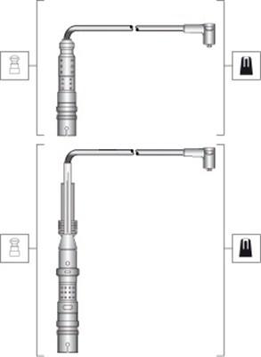 Magneti Marelli 941318111297 - Комплект запалителеи кабели vvparts.bg