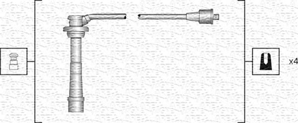 Magneti Marelli 941318111271 - Комплект запалителеи кабели vvparts.bg