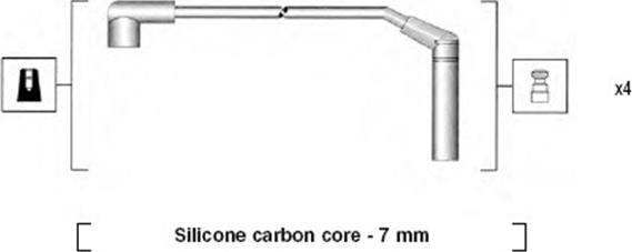 Magneti Marelli 941295010873 - Комплект запалителеи кабели vvparts.bg